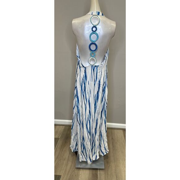 NWT MY BEACHY SIDE MAYA MAXI DRESS SIZE M $434 - Picture 11 of 13